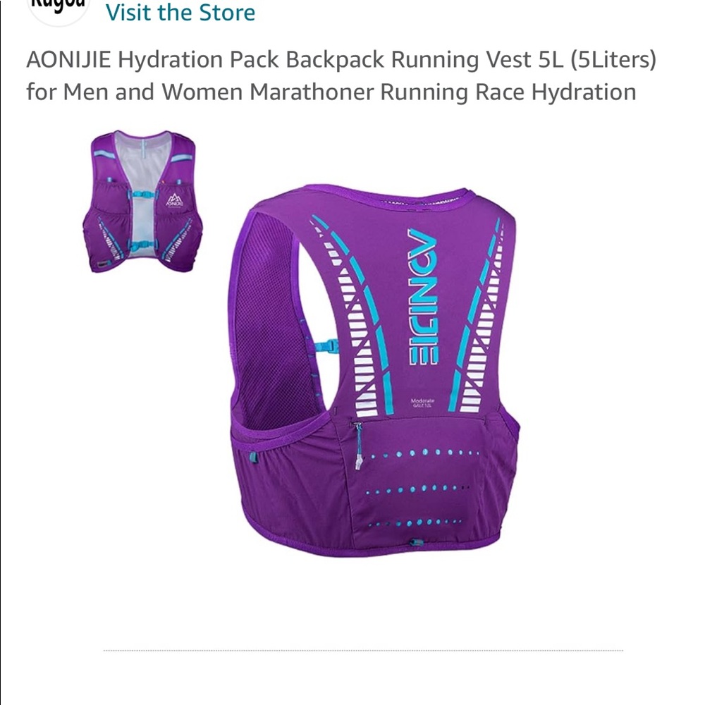 Aonijie women’s running vest 5L